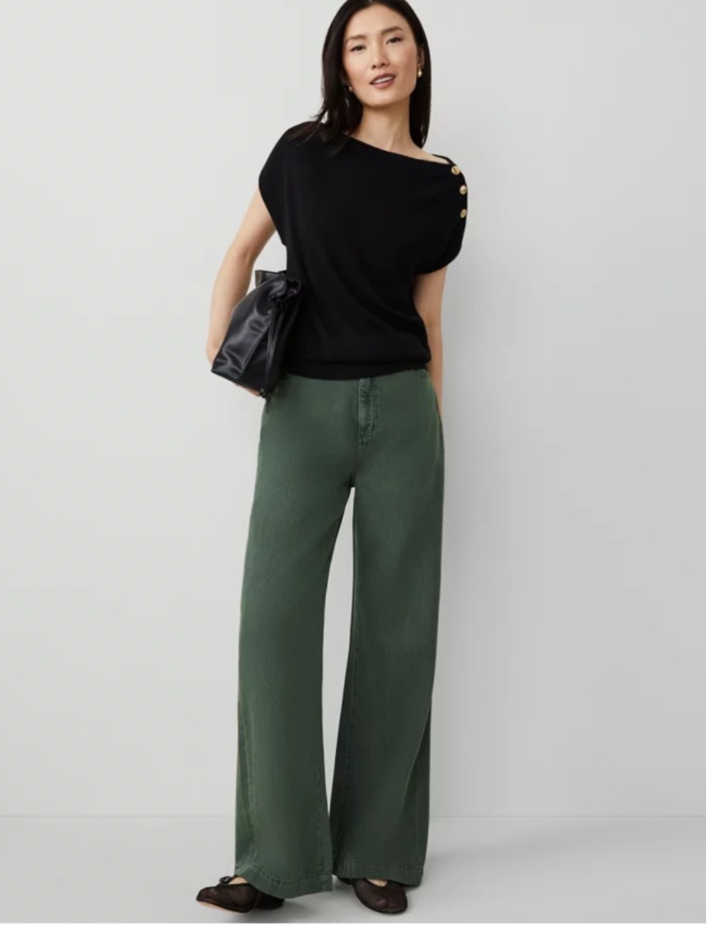 Ann Taylor Weekend The Relaxed Trouser Jean